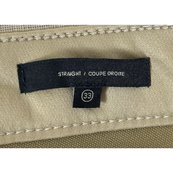 Dockers Mens' Pants Go Jean Cut Straight Fit Sz 33x30 Security Pocket Beige $66 - Picture 5 of 9